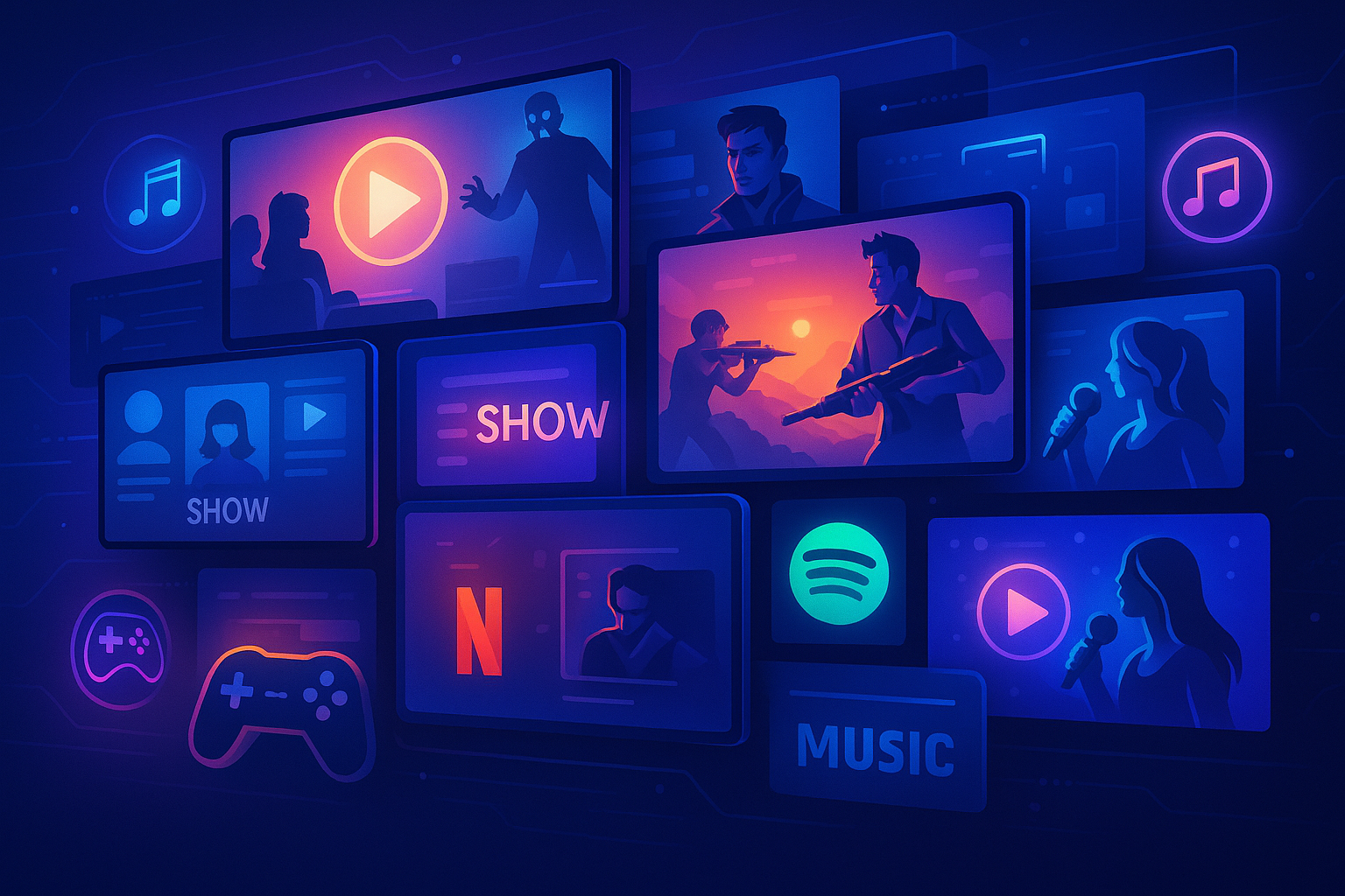 Rozrywka i streaming