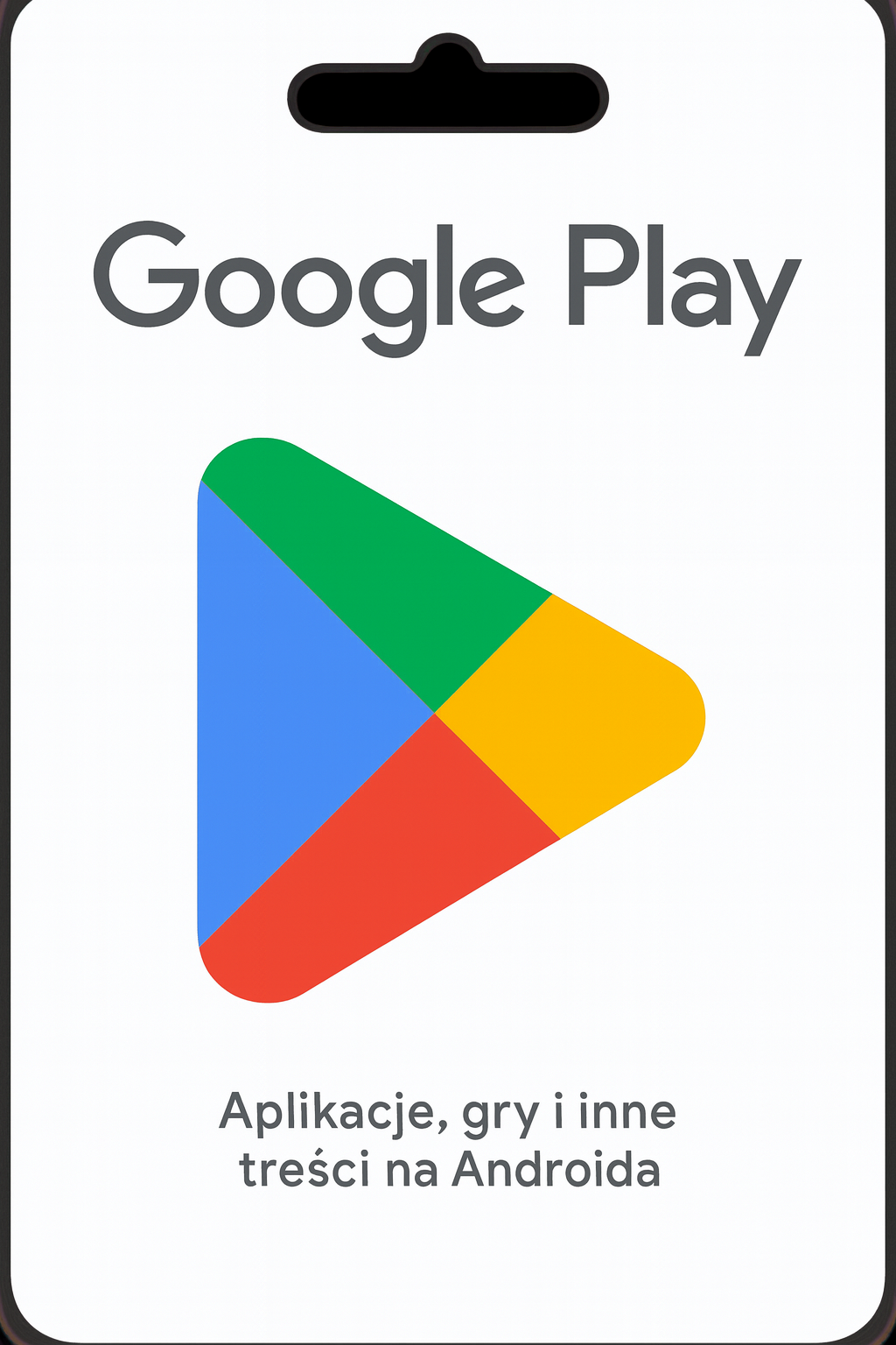 Karta Podarunkowa Google Play 20 PLN - Kod cyfrowy
