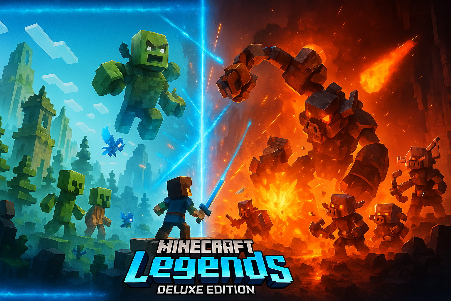 Minecraft Legends Deluxe Edition PC - Klucz cyfrowy + Dodatki