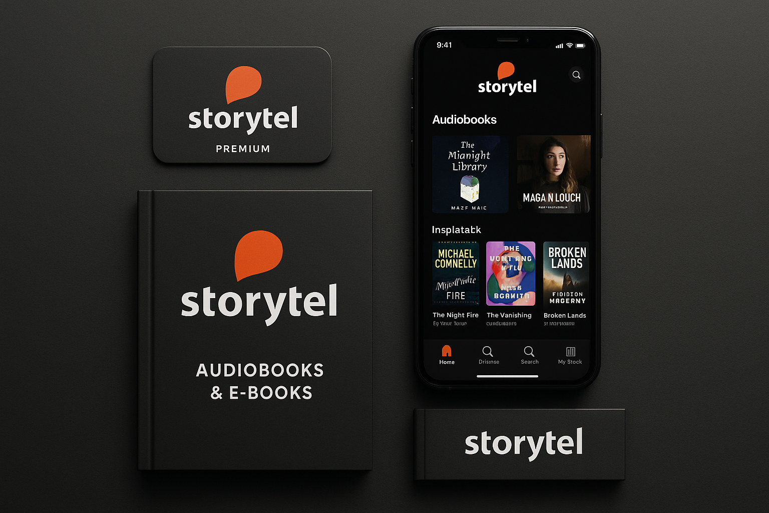 Storytel Product Mockup